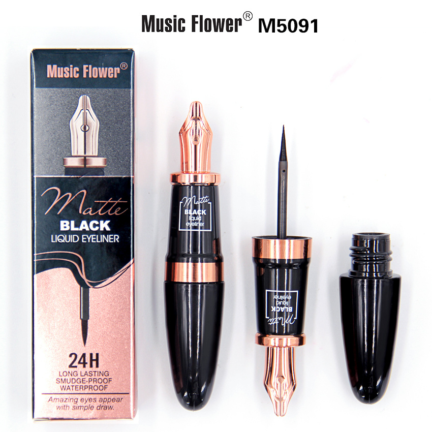 Music Flower Matte Liquid Eyeliner M5091