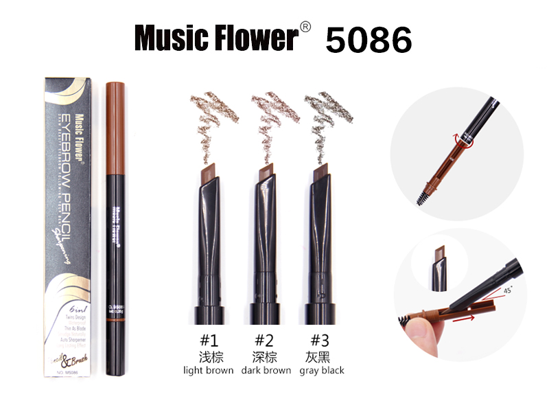 Music Flower Eyebrow Pen M5086