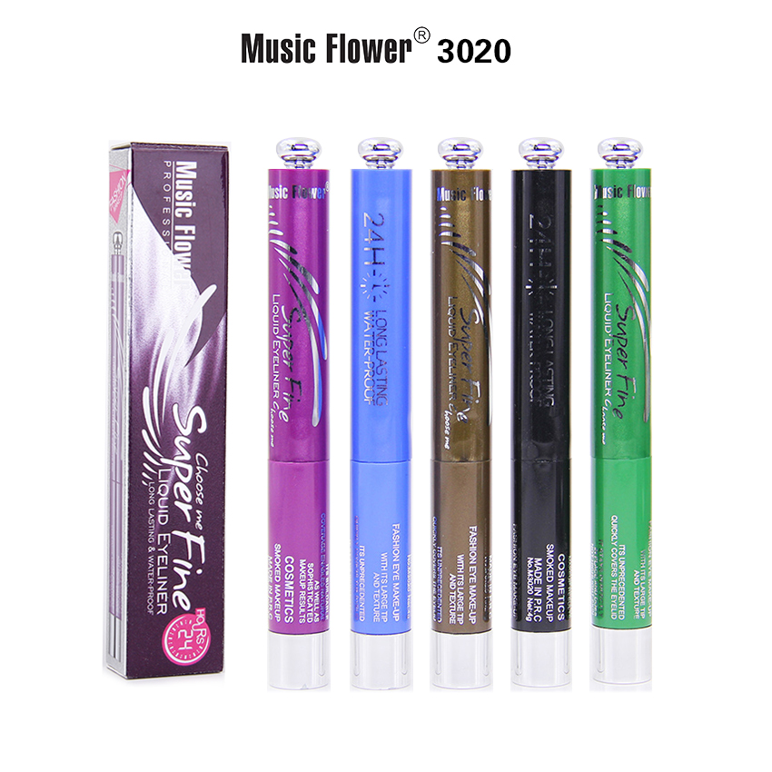 MUSIC FLOWER EYELINER LIQUID M3020