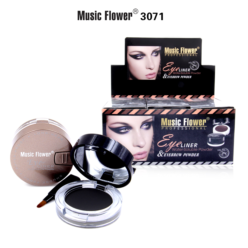 MUSIC FLOWER WATER SOLUBLE EYELINER POWDER M3071