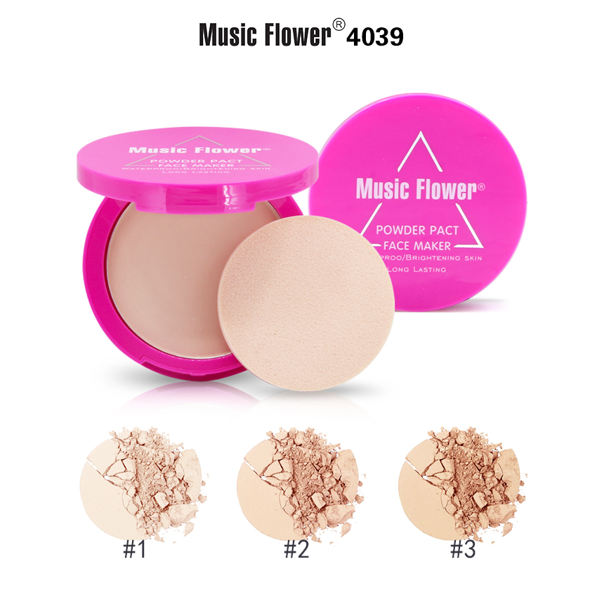 MUSIC FLOWER COMPACT POWDER M4039