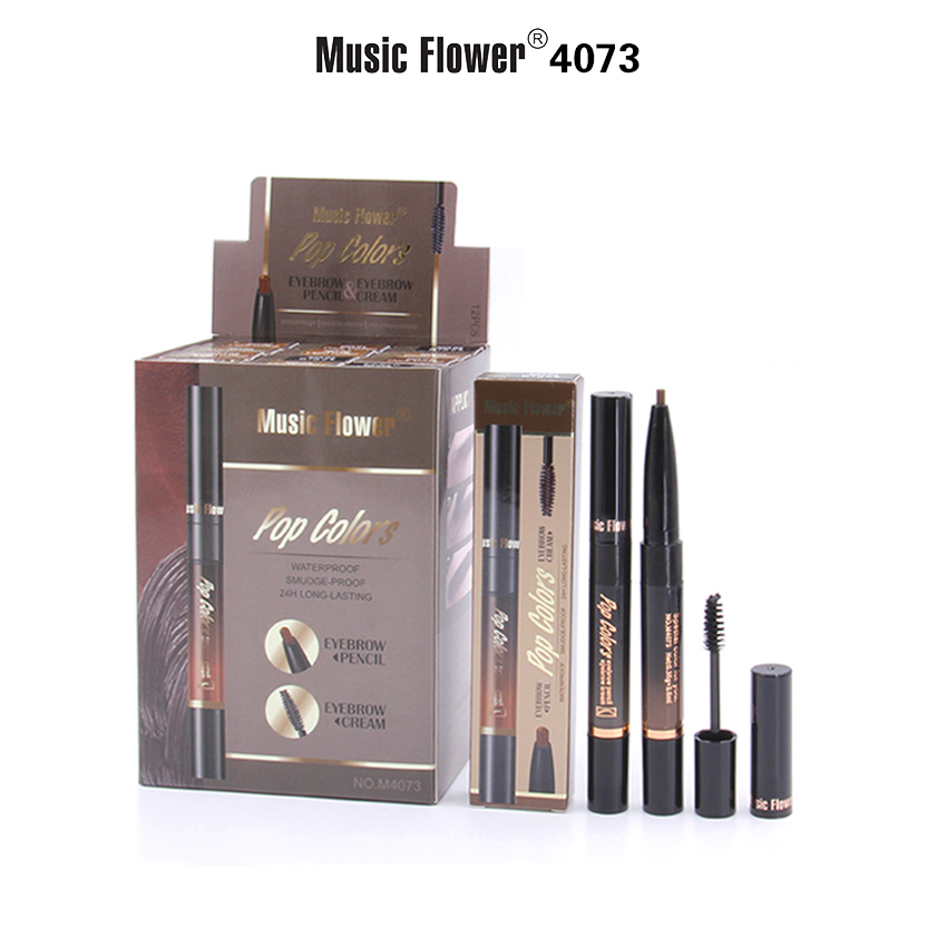 MUSIC FLOWER EYEBROW PENCIL & EYEBROW CREAM M4073