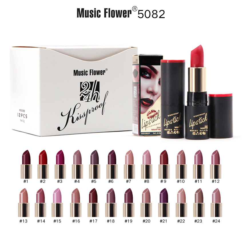 Music Flower Matte nonstick lipstick  #5082