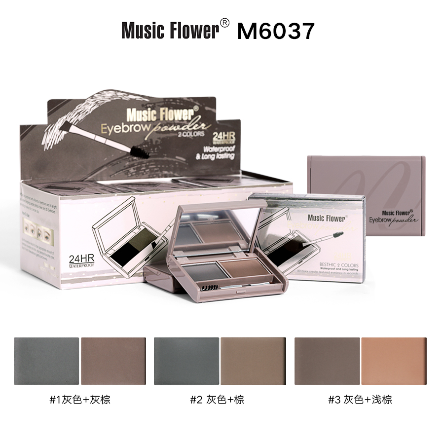 MUSIC FLOWER EYEBROW POWDER M6037