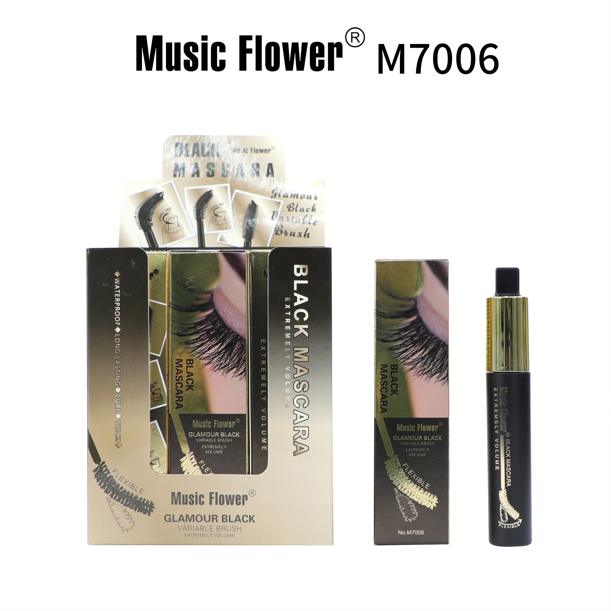 MUSIC FLOWER MASCARA M7006