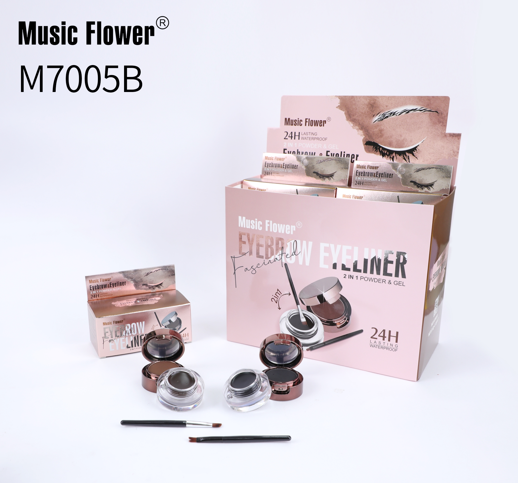 MUSIC FLOWER EYELINER GEL M7005B