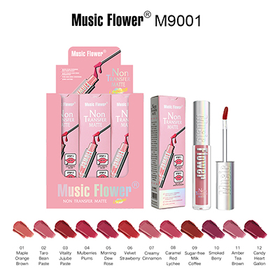 音乐花 不沾杯唇彩  M9001