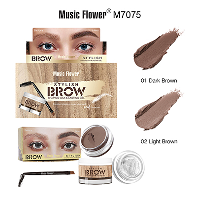 MUSIC FLOWER EYEBROW WAX&CREAM M7075